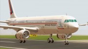 Airbus A321-200 French Government для GTA San Andreas миниатюра 1