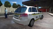 Volkswagen SpaceFox Police for GTA San Andreas miniature 4