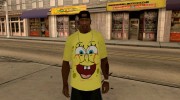 Spongebob OUTFIT для GTA San Andreas миниатюра 1