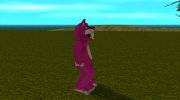 Человек в розовом костюме толстого саблезубого тигра из Zoo Tycoon 2 for GTA San Andreas miniature 5