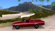 Chevrolet EL Camino SS para GTA San Andreas miniatura 2