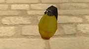Gold Grenade para GTA San Andreas miniatura 3