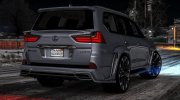 Lexus LX570 2018 для GTA 5 миниатюра 4