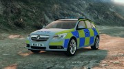 Police Vauxhall Insignia Estate v1.1 para GTA 5 miniatura 1