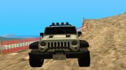 Jeep Wrangler Lowpoly для GTA San Andreas миниатюра 4