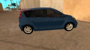 2006 Nissan Note MK1 para GTA San Andreas miniatura 5