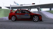 Mitsubishi Lancer Evolution VIII WRC для GTA San Andreas миниатюра 5