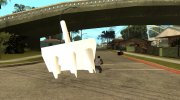 Огромные белые колья из Teenage Mutant Ninja Turtles (2003) для GTA San Andreas миниатюра 4