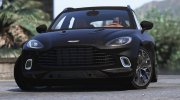2019 Aston Martin DBX для GTA 5 миниатюра 2