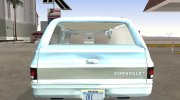 Chevrolet Deluxe Suburban 1974 для GTA San Andreas миниатюра 7