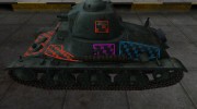 Качественные зоны пробития для Hotchkiss H35 para World Of Tanks miniatura 2