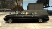 1998 Lincoln Town Car Hearse для GTA 4 миниатюра 3