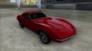 Chevrolet Corvette C3 Stingray for GTA San Andreas miniature 2
