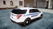 Ford Explorer Police Interceptor slicktop para GTA 4 miniatura 3