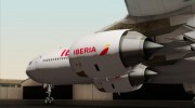 Airbus A340-642 Iberia Airlines для GTA San Andreas миниатюра 13