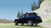 Land Rover ДПС para GTA San Andreas miniatura 5