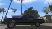 ГАЗ-3102 Военная Автоинспекция para GTA San Andreas miniatura 3