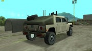 Humvee v3 para GTA San Andreas miniatura 3