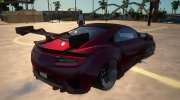 Acura NSX 2017 Tuning para GTA San Andreas miniatura 3
