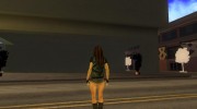 Bike Girl for GTA San Andreas miniature 4