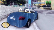 Audi TT Roadster для GTA 3 миниатюра 3