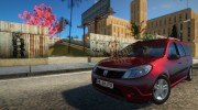 Dacia Grand Sandero для GTA San Andreas миниатюра 1