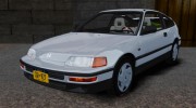 Honda CRX 1991 for GTA 4 miniature 1