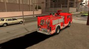 GTA V MTL Firetruck для GTA San Andreas миниатюра 2