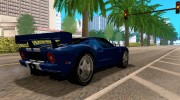 Ford GT для GTA San Andreas миниатюра 4