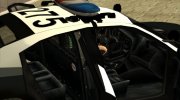 Dodge Charger 2012 LAPD SA Style para GTA San Andreas miniatura 5