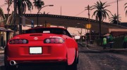 Toyota Supra Cabrio для GTA San Andreas миниатюра 5