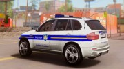 BMW X5 - Croatian Police Car for GTA San Andreas miniature 4