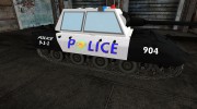 Шкурка для E-100 POLICE! для World Of Tanks миниатюра 5