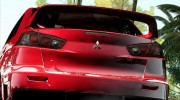 Mitsubishi Lancer Evo X для GTA San Andreas миниатюра 7