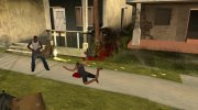 Неадекватный пед с миниганом para GTA San Andreas miniatura 16