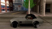 Shelby Cobra Dezent Tuning for GTA San Andreas miniature 2