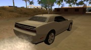 Dodge Challenger SRT-8 2010 для GTA San Andreas миниатюра 3