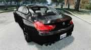 BMW M6 F13 2013 v1.0 для GTA 4 миниатюра 3
