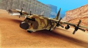 C-130H Hercules для GTA San Andreas миниатюра 1