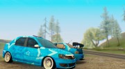 Dacia Logan Blue Star para GTA San Andreas miniatura 4
