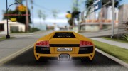 Lamborghini Murcielago LP640 для GTA San Andreas миниатюра 6