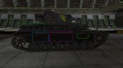 Контурные зоны пробития PzKpfw IV for World Of Tanks miniature 5