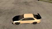 Mitsubishi Lancer Evolution 8 Carbon для GTA San Andreas миниатюра 2