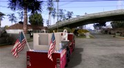 FDNY Seagrave Marauder II Tower Ladder para GTA San Andreas miniatura 4