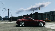 BMW Z4 для GTA 4 миниатюра 5