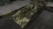 Пустынный скин для СУ-14 for World Of Tanks miniature 1