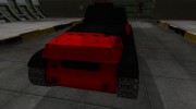 Черно-красные зоны пробития Т-50-2 para World Of Tanks miniatura 4