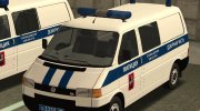 Volkswagen Transporter (T4) Милиция Москвы for GTA San Andreas miniature 1