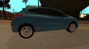 2013 Hyundai i30 3-door hatchback для GTA San Andreas миниатюра 3