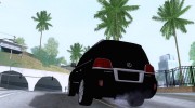 Lexus LX 570 для GTA San Andreas миниатюра 2